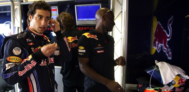 Australiano Daniel Ricciardo liderou testes com novatos em Abu Dhabi - Andrew Hone/Getty Images
