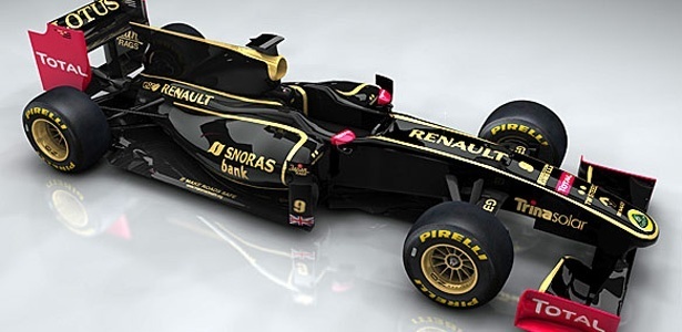 Lotus Renault será idêntica à Team Lotus, com pintura inspirada em cigarro - Divulgação