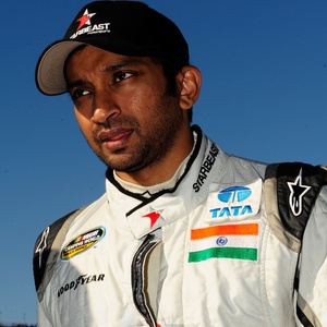 Indiano Narain Karthikeyan correu pela Nascar em 2010 antes de acertar a volta para a Fórmula 1 - Rusty Jarrett/Getty Images