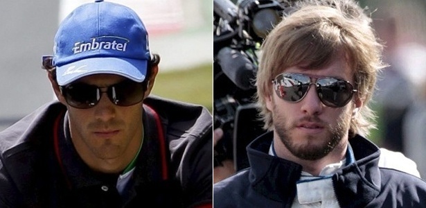 Bruno Senna e Nick Heidfeld testarão no fim de semana; vaga de Kubica está em jogo - Arte UOL