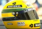 Capacete de Senna é leiloado por 71,5 mil libras - Divulgação