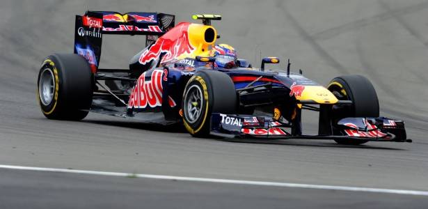 Mark Webber domina segunda sessão de treinos livres para o GP da Alemanha - Christof Stache/AFP