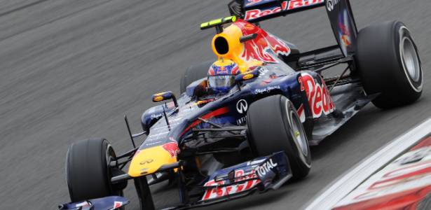 Mark Webber crava a pole position para o Grande Prêmio da Alemanha - CHRISTOF STACHE/AFP