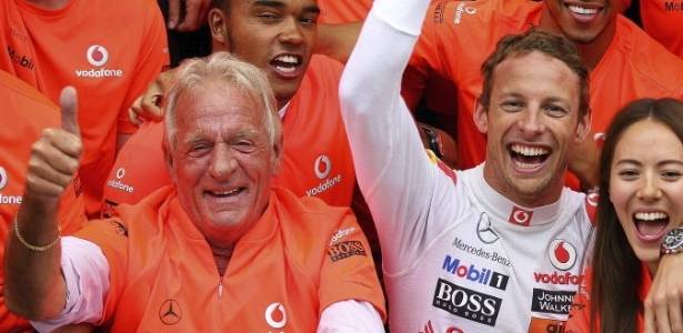 John Button era figura constante ao lado do filho nos bastidores da Fórmula 1 - Srdjan Suki/EFE