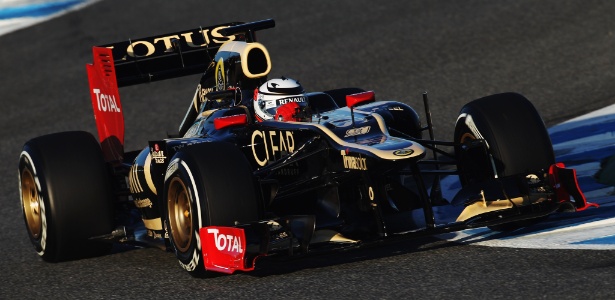 Kimi Räikkönen fez o tempo mais rápido na manhã do 1º dia de testes da F-1 - Getty Images