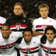 Equipe do São Paulo, campeã mundial de 2005 - reuters