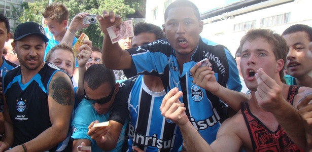 Ronaldinho foi alvo de muitos protestos dos torcedores do Grêmio no início do ano - Marinho Saldanha/UOL Esporte
