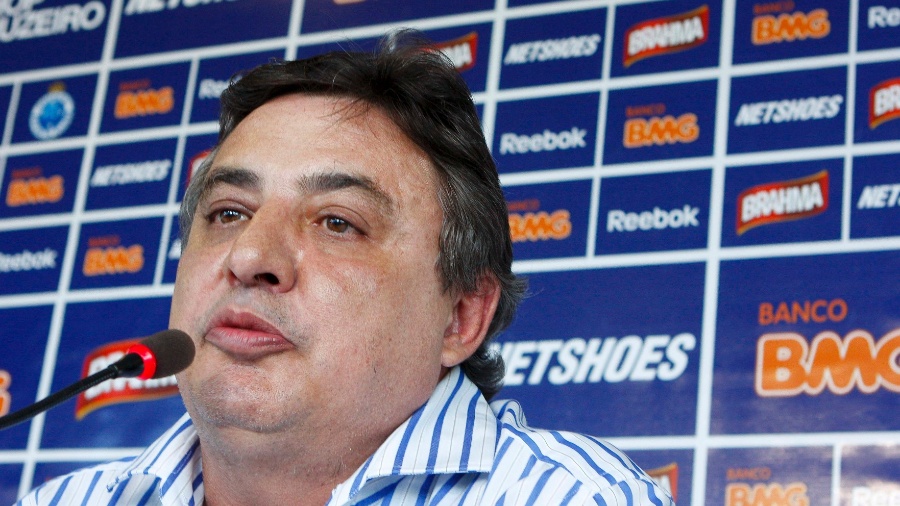 Zezé Perrella, presidente do Cruzeiro, concede entrevista coletiva - Washington Alves/Vipcomm