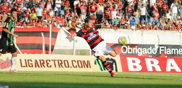 O argentino Bottinelli é o principal destaque do time do Flamengo neste sábado à noite - Cesar Augusto/VIPCOMM