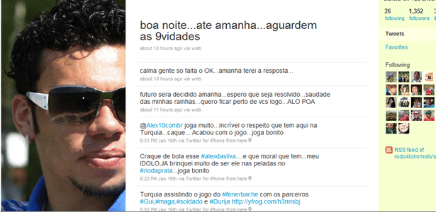 Zagueiro Rodolfo, ex-Fluminense, indica acerto com o Grêmio através do Twitter  - Divulgação