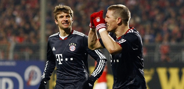 Dupla de sucesso na seleção alemã, Müller e Schweinsteiger são apostas do Bayern