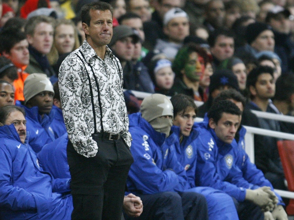 Dunga comanda Brasil contra Portugal em 2007 - REUTERS/Eddie Keogh