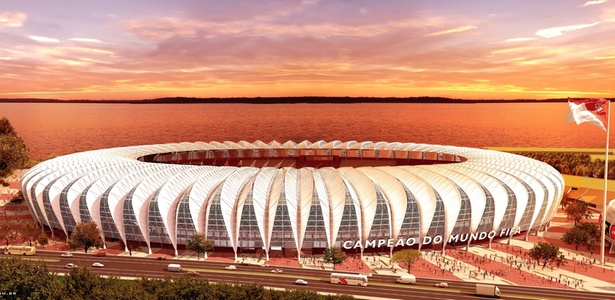 Projeto externo de modernização do estádio Beira-Rio do Inter para a Copa do Mundo 