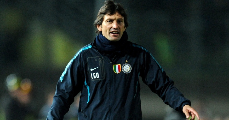 Leonardo comanda a Inter de Milão no empate com o Brescia pelo Campeonato Italiano