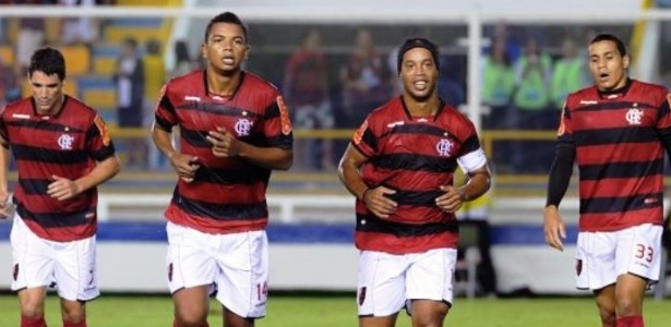 R. Gaúcho comemora gol do Flamengo e avisa que time vai brigar por título - Alexandre Vidal/ Fla Imagem