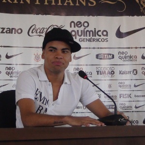 Dentinho concede entrevista coletiva na sua despedida do Corinthians - Renan Prates/UOL