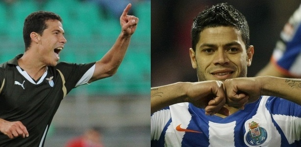 Hernanes e Hulk ficaram fora da lista de convocados por Mano para a Copa América - Arte UOL em fotos de AFP e Reuters