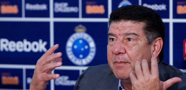 Joel Santana quer ser a "estrela principal" e diz que Cruzeiro teve sorte em contratá-lo - Washington Alves/VIPCOMM
