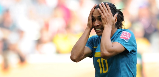 Marta foi cortada da seleção feminina de futebol no dia de seu aniversário - AFP 