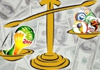 Copa no Brasil custa mais caro que as três últimas edições somadas - Arte/UOL