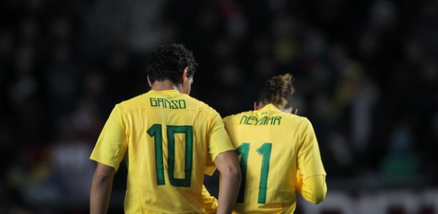 Ganso e Neymar não conseguiram levar o Brasil a vitória contra a Venezuela
