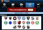 Aplicativo de futebol Placar UOL chega ao BlackBerry - Arte UOL