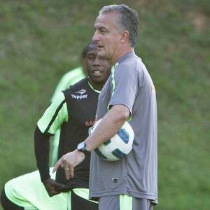 Dorival Júnior testou Toró na vaga de Richarlyson e, por precaução, escalou Eron na lateral esquerda - Bruno Cantini/site oficial do Atlético-MG