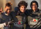 Parreira declara: "Neymar, Pato e Ganso devem amadurecer até a Copa de 2014" - AP Photo/Felipe Dana