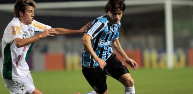 O único gol de Miralles pelo Grêmio foi contra o América-MG, e ele está fora da equipe - Neco Varella/Agência Freelancer