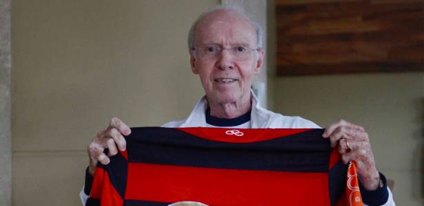Zagallo foi um dos primeiros treinadores do Imperador no Flamengo, no ano de 2000 - Divulgação/Flamengo