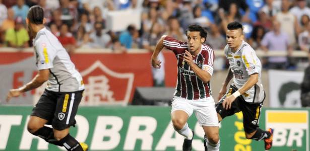 Botafogo e Fluminense se enfrentaram duas vezes em 2012: dois empates - Dhavid Normando/Photocamera