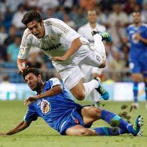Kaká lesionou o tornozelo no jogo contra o Getafe - Andrea Comas/REUTERS