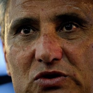 Técnico Tite analisa: "O Corinthians conquista pontos para o Corinthians, o Santos, para o Santos." - Ricardo Nogueira/Folhapress