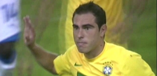 Bruno César estreou pela seleção do Brasil no amistoso contra o Gabão - Reprodução