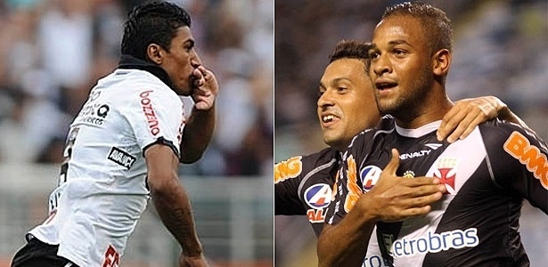 Disputa do título do Brasileiro-2011 está polarizada entre Corinthians e Vasco - Junior Lago/Ricardo Cassiano/UOL