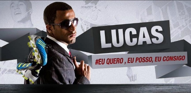 Lucas reclamou de ser alvo de protestos da torcida do São Paulo no Twitter - Reprodução