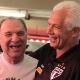 O ícone do rádio Osmar Santos compareceu ao CT da Barra Funda e acompanhou a coletiva do técnico Emerson Leão nesta sexta-feira (25/11/11) - Site Oficial/saopaulofc.net