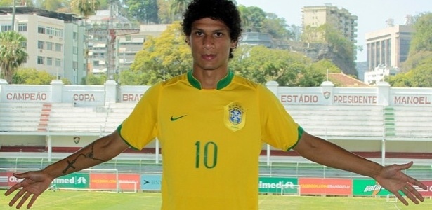 Revelação do Fluminense, Lucas Patinho já defendeu as categorias de base da seleção brasileira - Ralff Santos/Fluminense F. C.