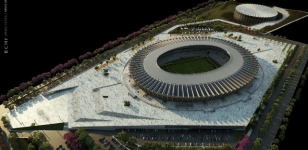 Estádio terá capacidade para 65 mil pessoas. Reforma termina em dezembro de 2012