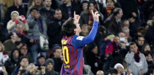 Messi será desfalque do Barcelona no jogo contra o Osasuna - Gustau Nacarino/Reuters