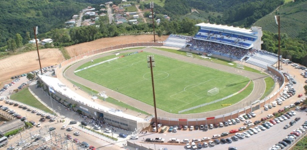 O estádio Montanha dos Vinhedos é o maior patrimônio do Esportivo de Bento (arquivo) - Fabiano Mazzotti/Divulgação