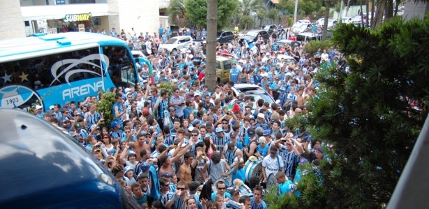 Hotel recebe torcedores e o Grêmio em pré-temporada 2012, somente por 8 dias - Bruno Junqueira/TRATO.TXT