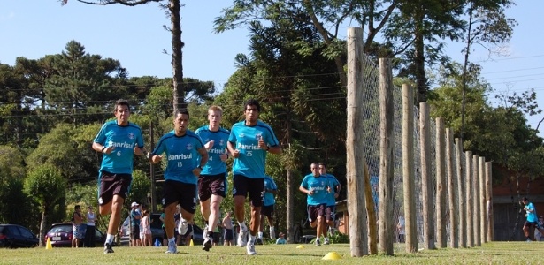 Saimon, Edílson, Grolli e Vilson são os destaques na pré-temporada do Grêmio - Bruno Junqueira/TRATO.TXT