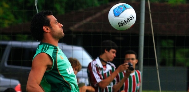 Fred não participou do treino do Flu desta quinta por conta de uma gastroenterite - Nelson Perez/Site Oficial do Fluminense