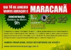 Por jogo do Brasil no Maracanã em 2014, cariocas "abraçam" estádio neste sábado - Divulgação