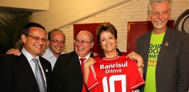 Dilma é torcedora do Inter, mas revelou apreço pelo Atlético-MG após título - Divulgação/Presidência da República