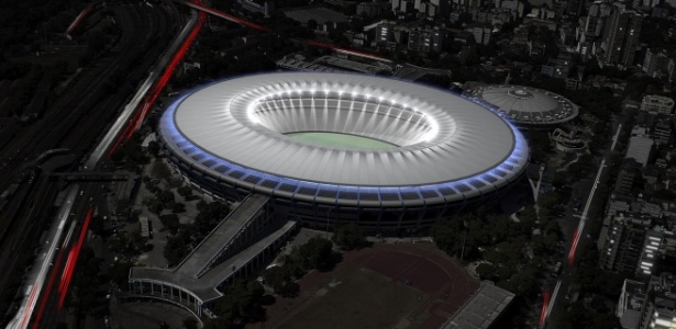Maquete mostra como ficará o Maracanã após a reforma para a Copa de 2014 - Divulgação