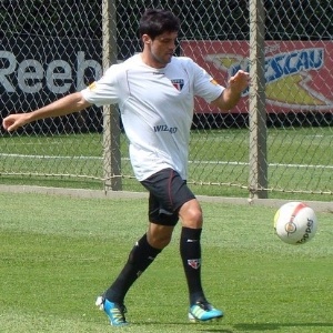 Fabrício treinou com bola nesta sexta-feira no São Paulo  - Site Oficial/ www.saopaulofc.net