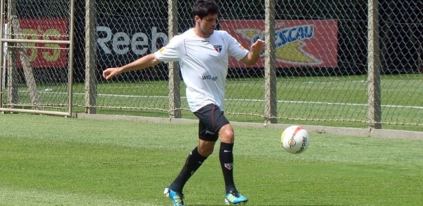 Fabrício treinou com bola nesta sexta-feira no São Paulo e deve voltar a ser escalado - Site Oficial/ www.saopaulofc.net
