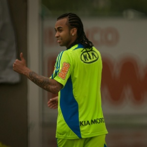 Ainda sem contrato assinado, Wesley já treina no Palmeiras não vê a hora de jogar - Ricardo Nogueira/Folhapress